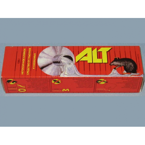 Клей "ALT"от вредителей и грызунов 135г./50/