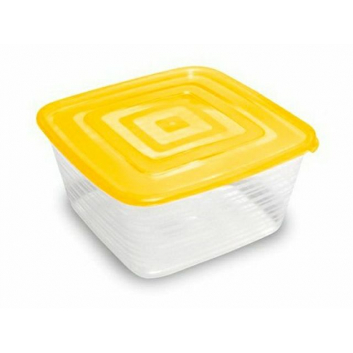 Контейнер для продуктов (СВЧ) "Унико" квадратный 1,4л/36/