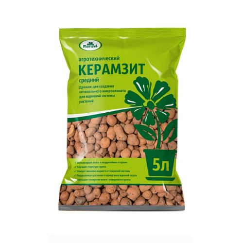 Дренаж керамзитовый средний 5л./5/