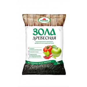 Удобрение зола древесная1кг./22/